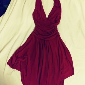 Red dress